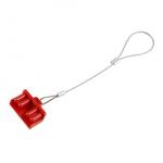 SB50 Dust Cover Rubber Red Black With steel wire rope